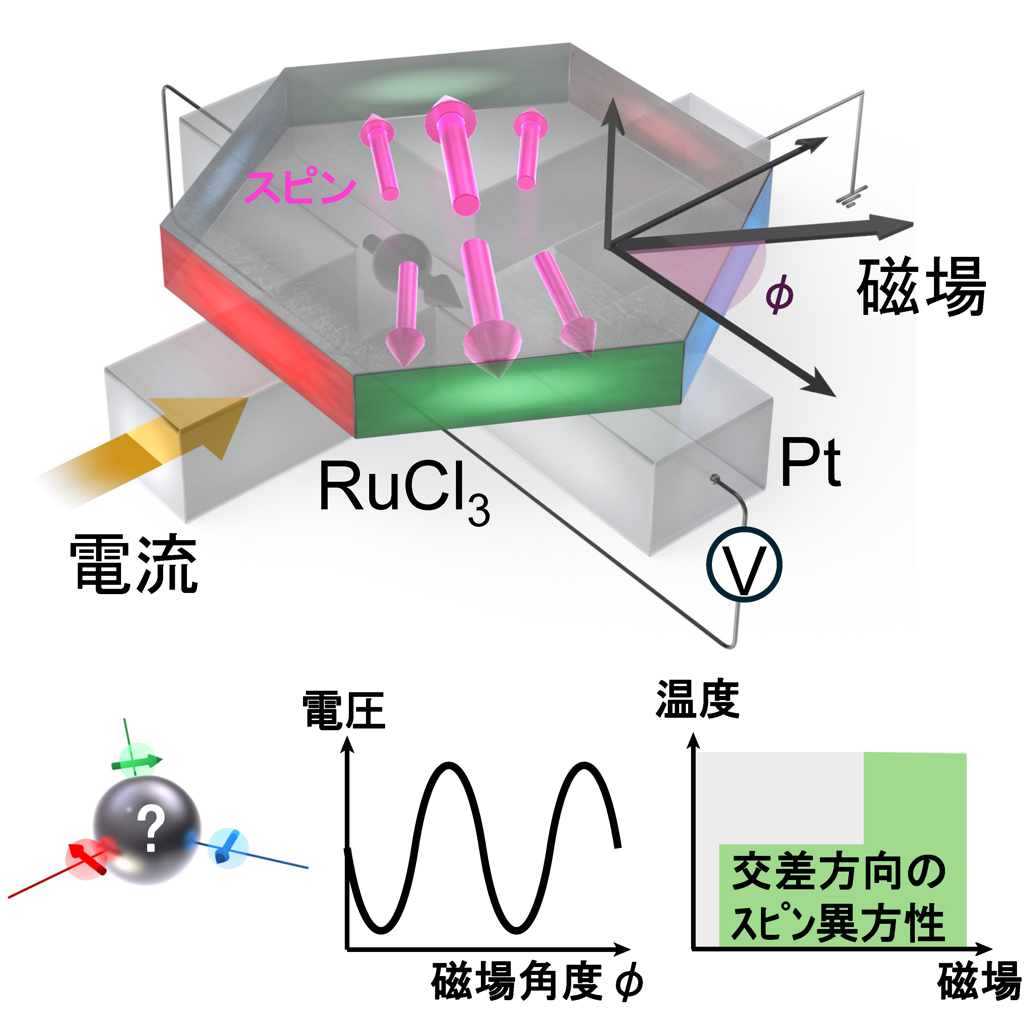 次世代絶縁性量子材料から電気信号の抽出に成功
