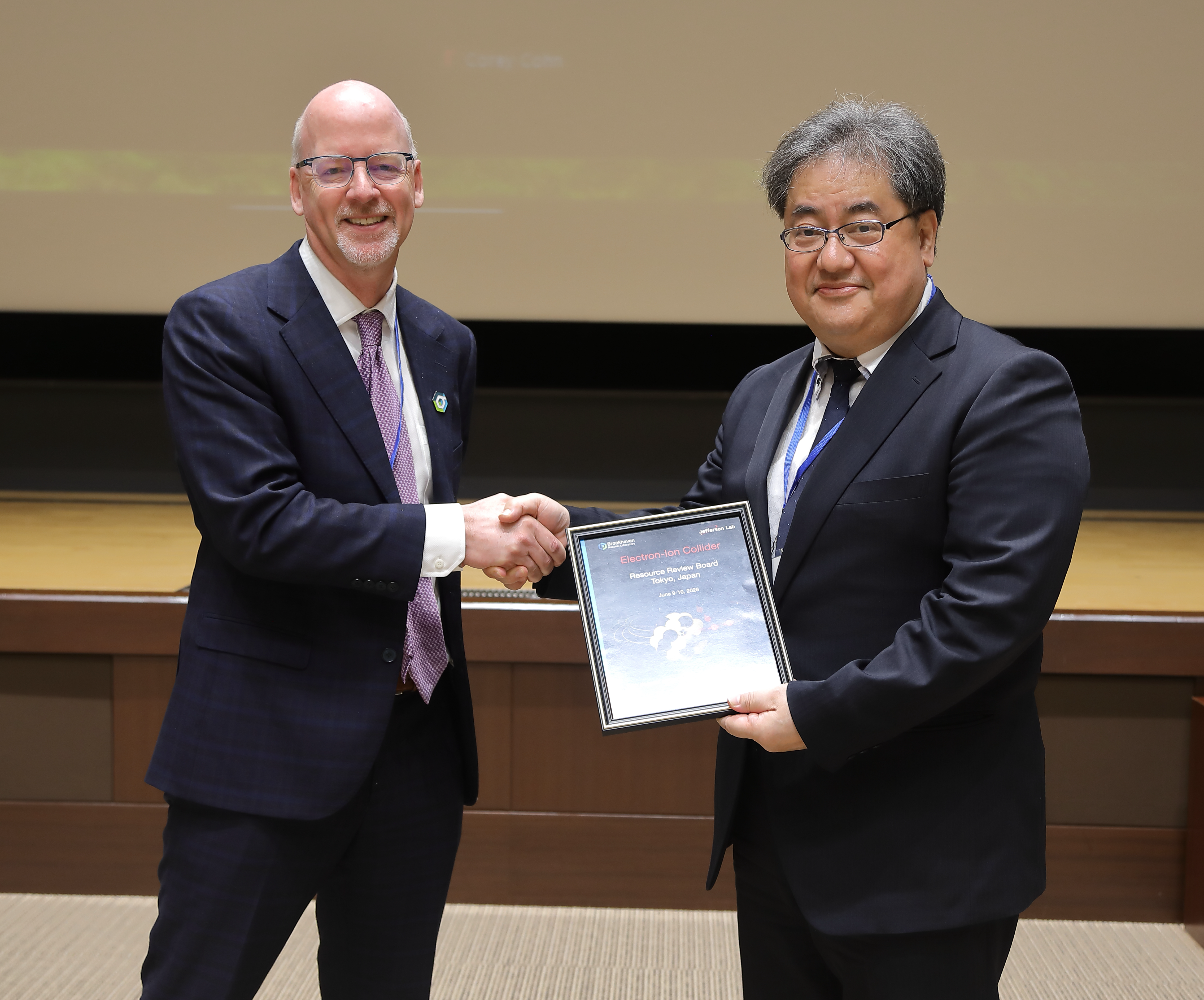 EIC Resource Review Board meeting (RRB) held in Japan for the first time